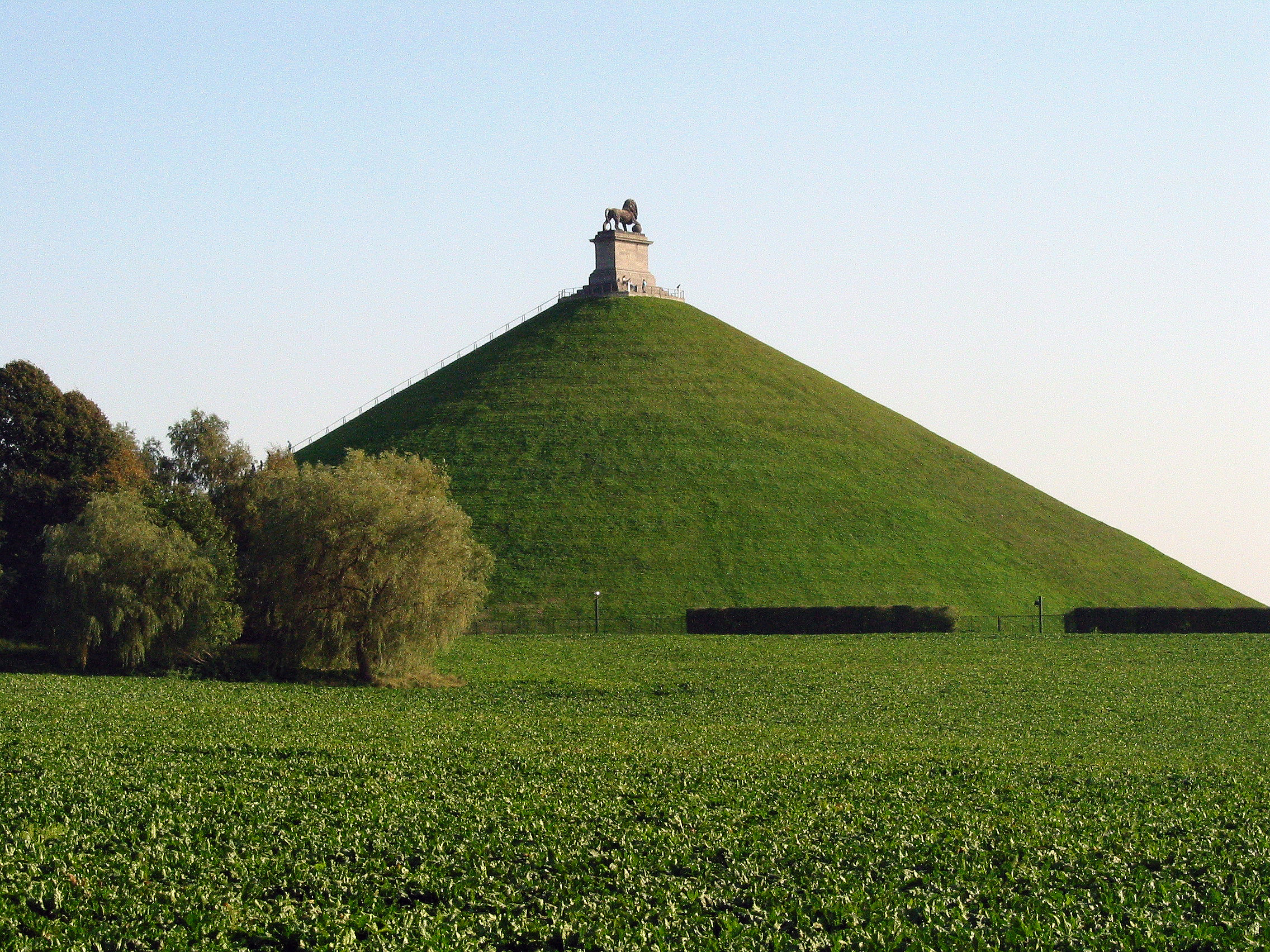 La Butte du Lion à Waterloo